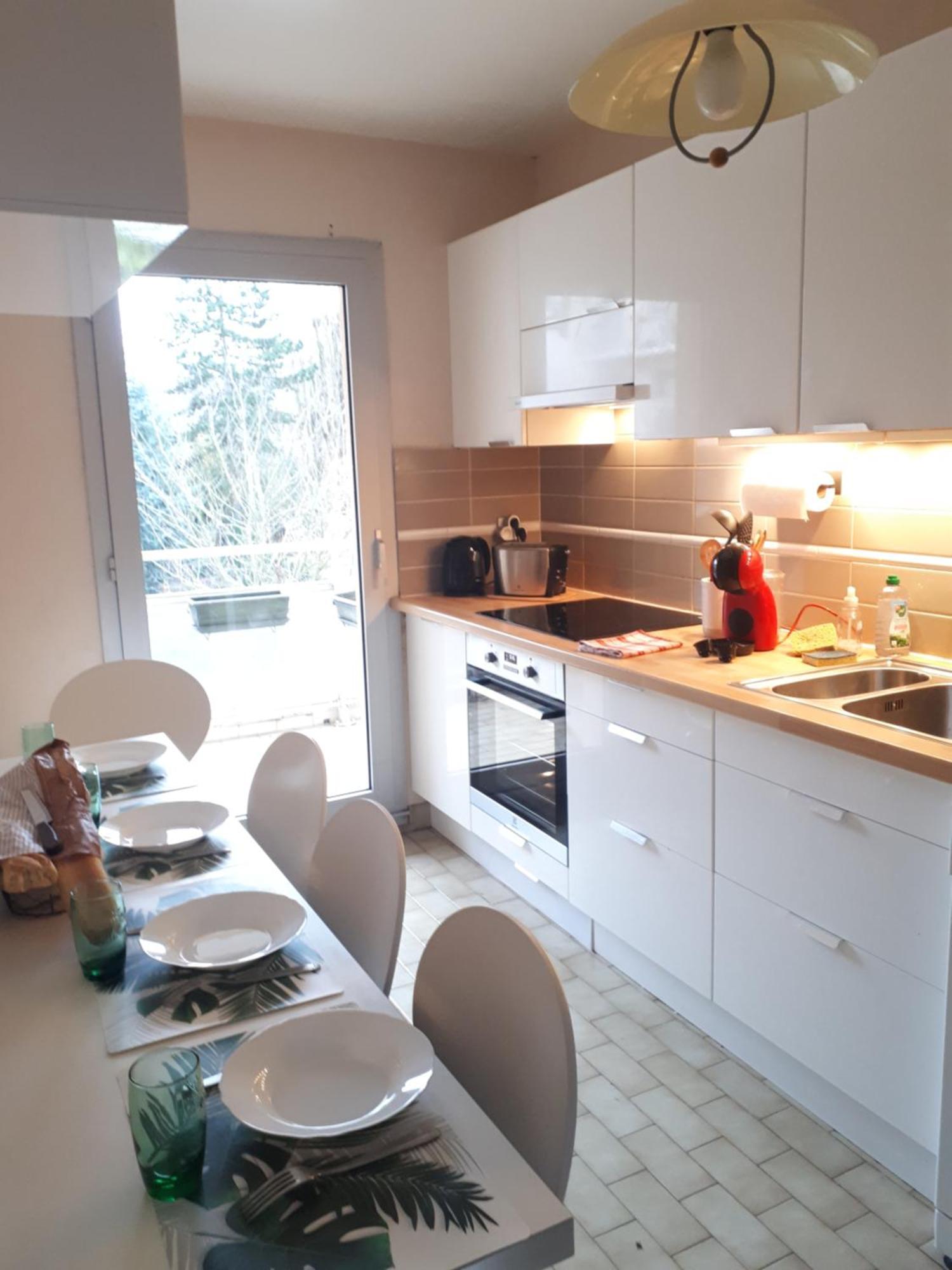 Appartement 3 Chambres 5 Couchages Versalles Exterior foto